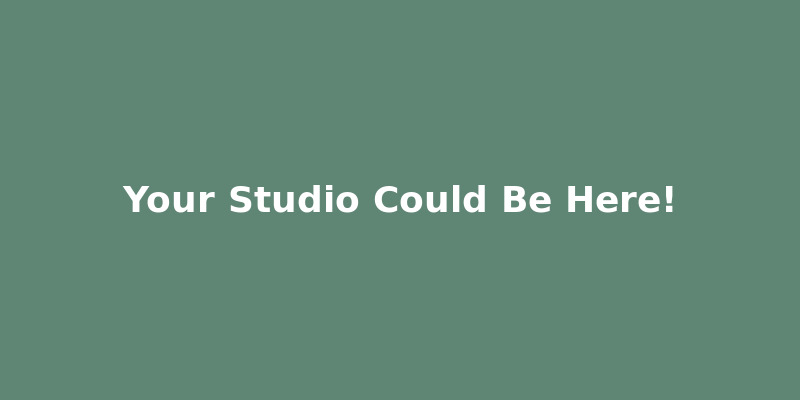Your Studio Could Be Here